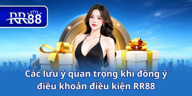 Các lưu ý quan trọng khi đồng ý điều khoản điều kiện RR88
